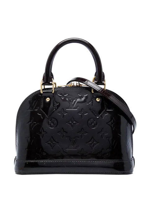 Louis Vuitton Pre-Owned 2013 Monogram Vernis Alma BB satchel
