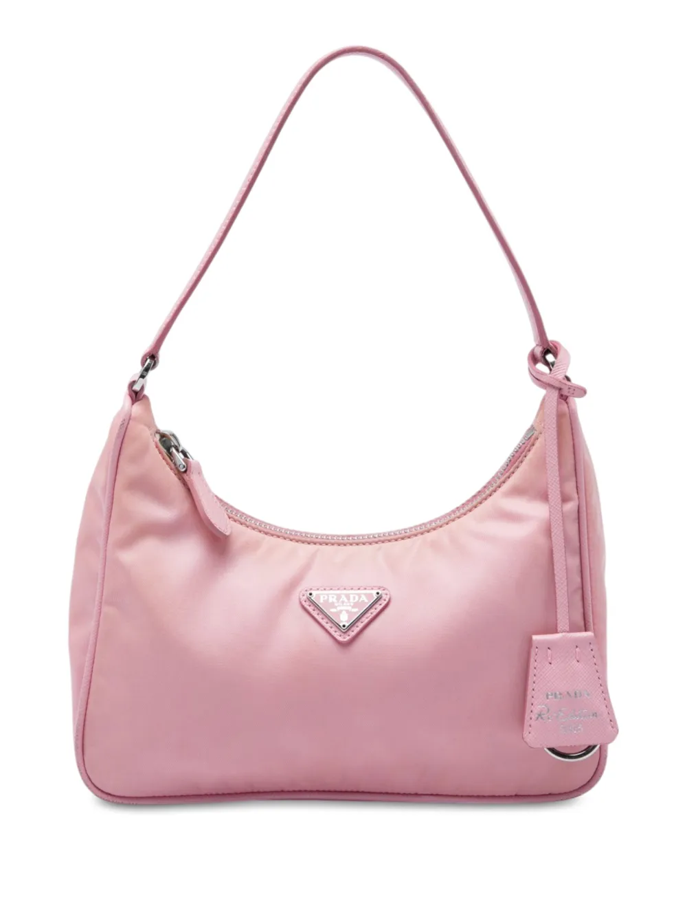 Prada Pre-Owned 2019-2026 Mini Tessuto Re Edition 2005 shoulder bag - Rosa
