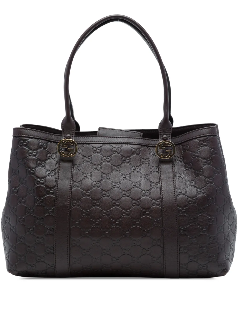 Gucci Pre-Owned 2016-2026 Guccissima Miss GG tote bag - Violet