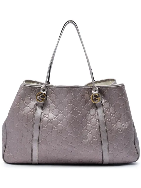Gucci Pre-Owned сумка-тоут Metallic Guccissima Twins (2016-2026 годы)