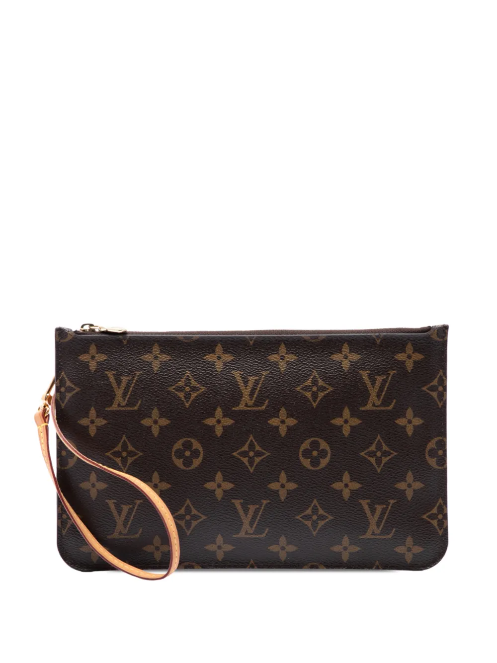 Louis Vuitton Pre-Owned 2013 Monogram Neverfull Clutch - Braun