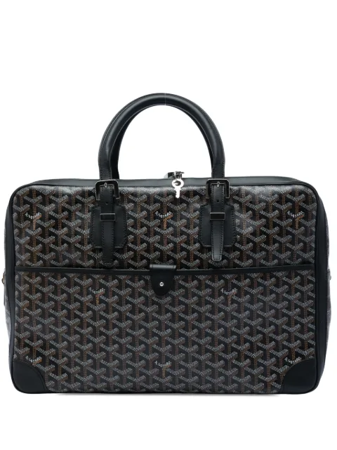 Goyard Pre-Owned 2014 Goyardine Ambassade MM business bag