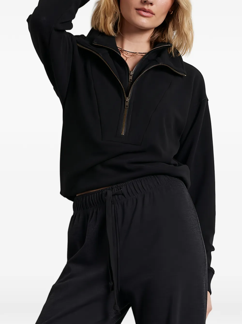 Bobi half-zip sweatshirt
