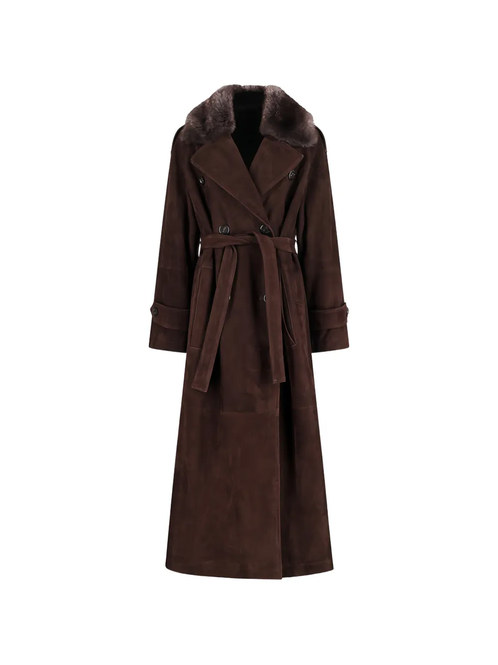 Blancha Cappotto in pelle - Marrone
