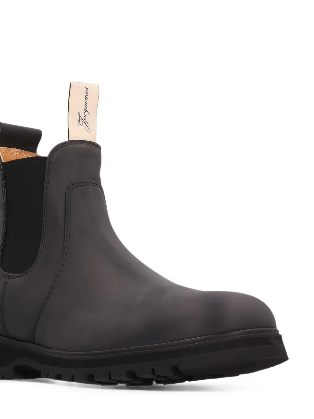 Jacquemus The Foin ankle boots Zwart