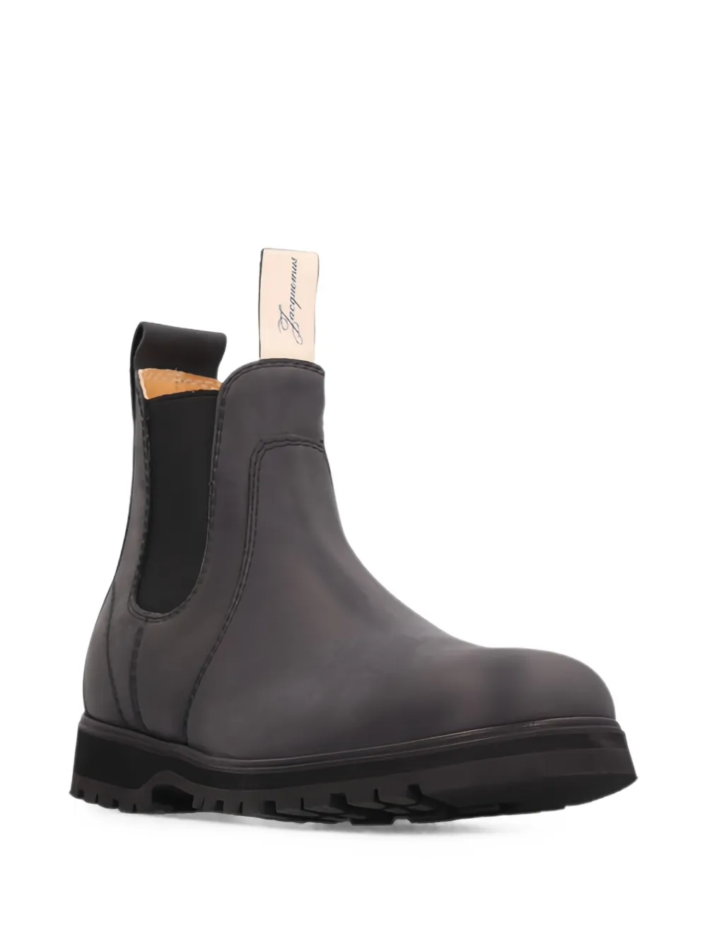 Jacquemus The Foin ankle boots Zwart