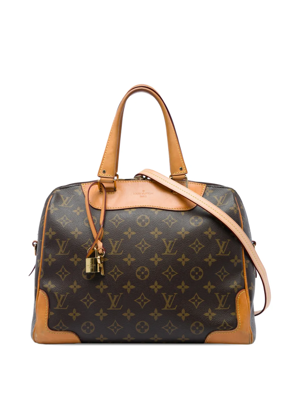 Louis Vuitton Pre-Owned 2015 Monogram Retiro PM satchel - Brown