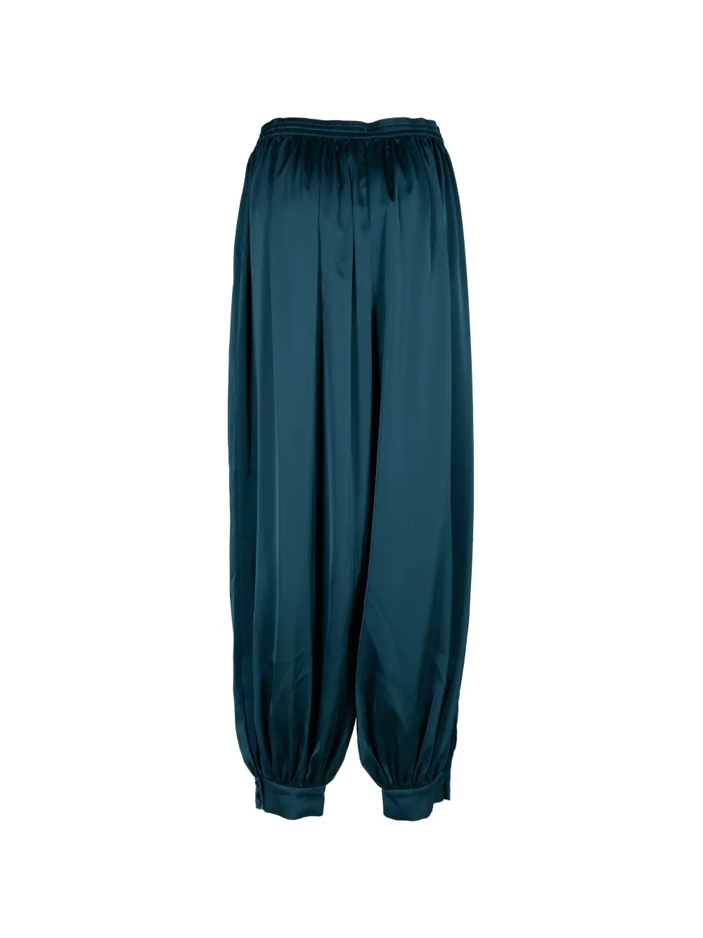 Cinq A Sept Esme satijnen broek Blauw