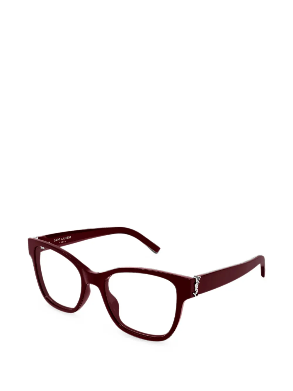 Saint Laurent Eyewear Bril met cat-eye montuur Rood