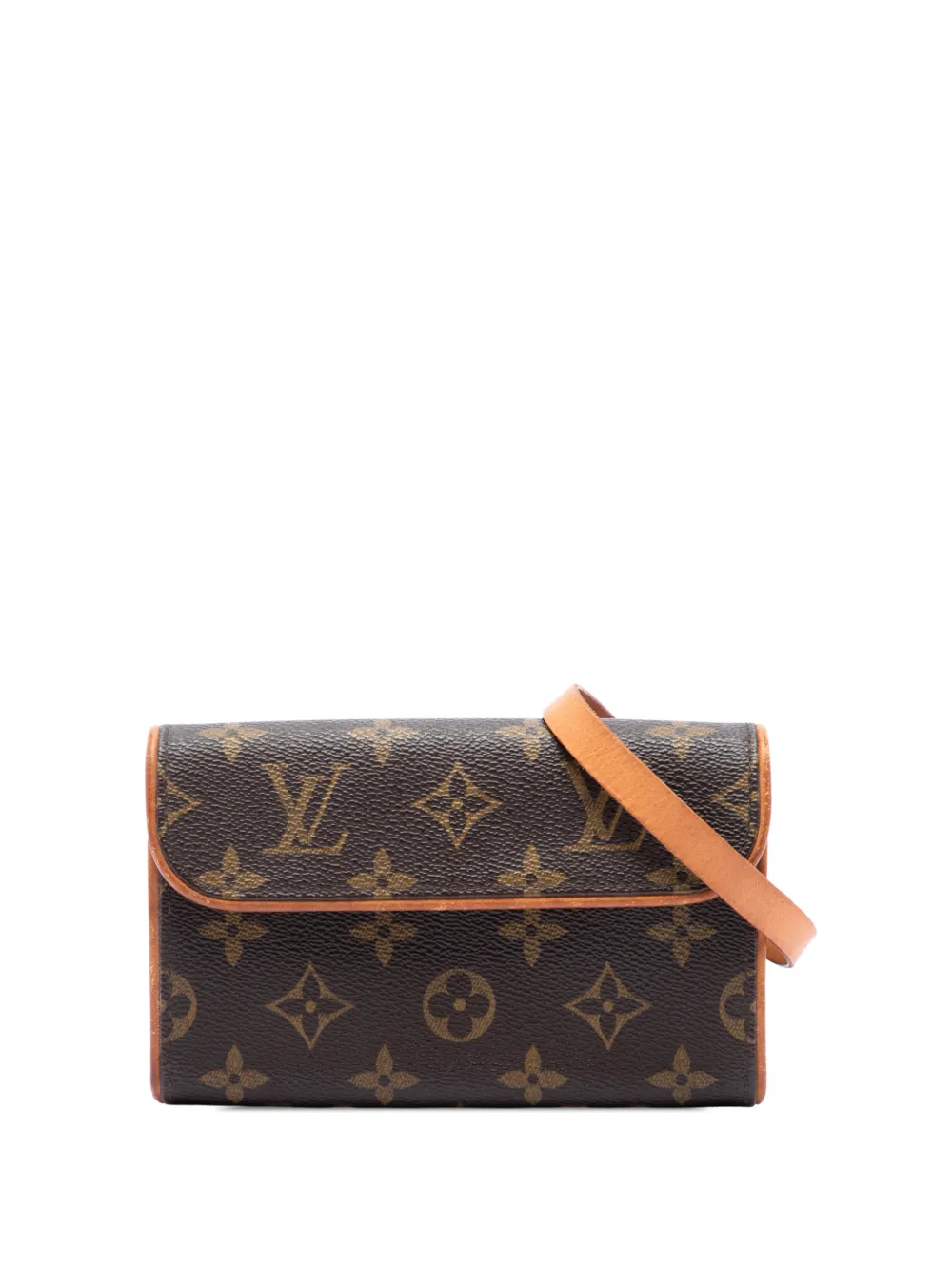 Louis Vuitton Pre-Owned 2002 Monogram Pochette Florentine belt bag - Marrone