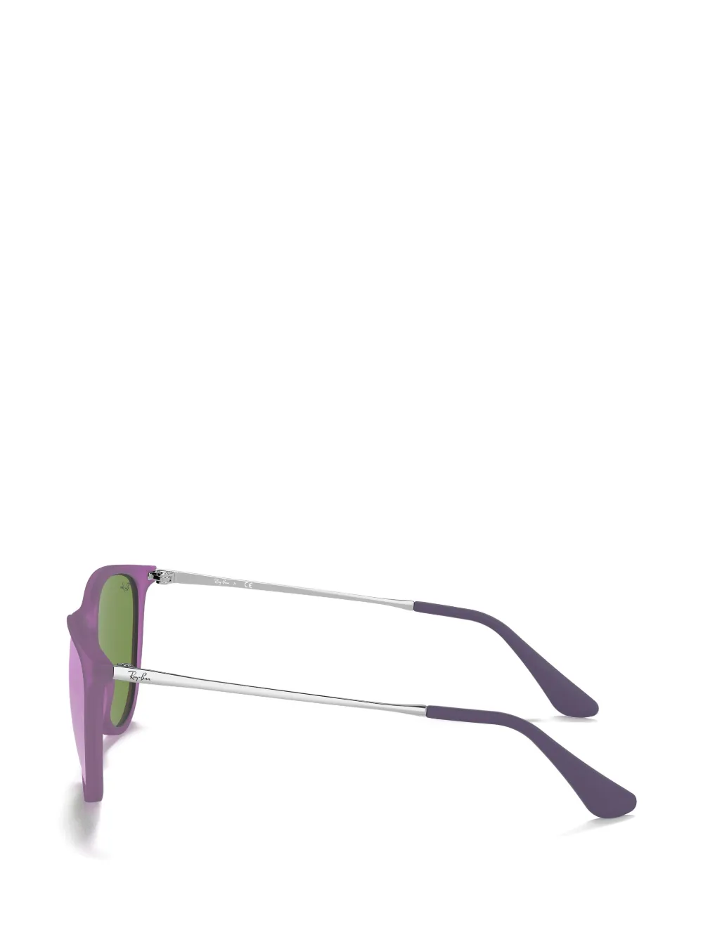 RAY-BAN JUNIOR Erika zonnebril met rond montuur Paars