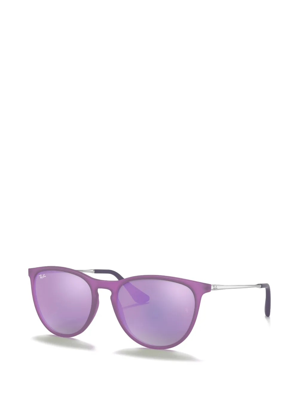 RAY-BAN JUNIOR Erika zonnebril met rond montuur Paars