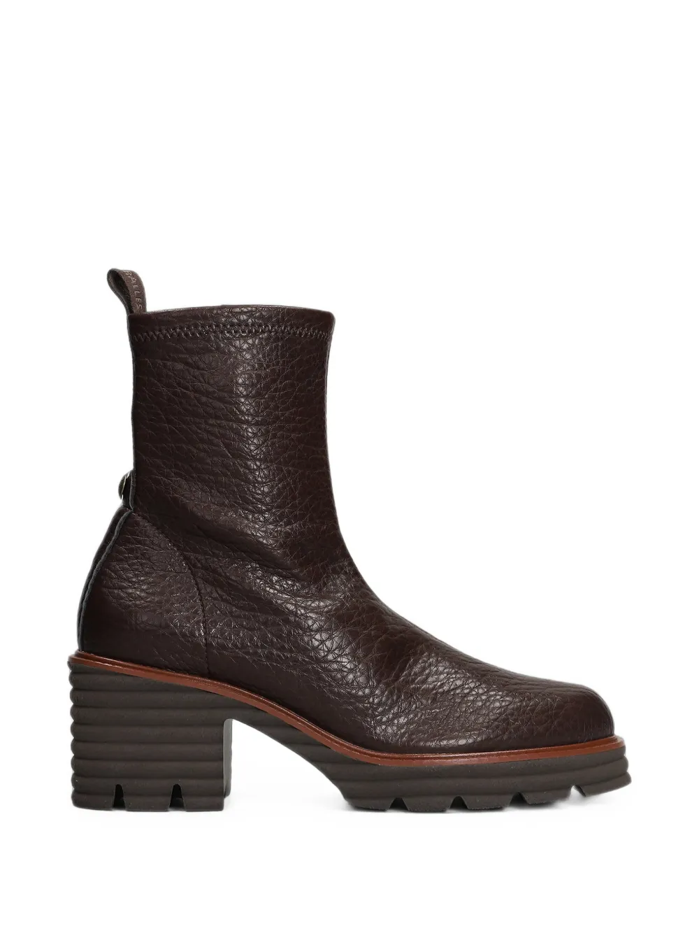 Pedro Miralles grained-leather ankle boots