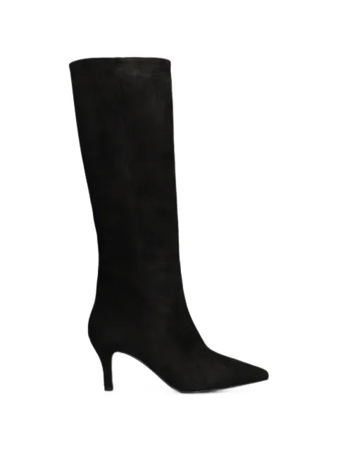 biancadi pointed-toe suede boots