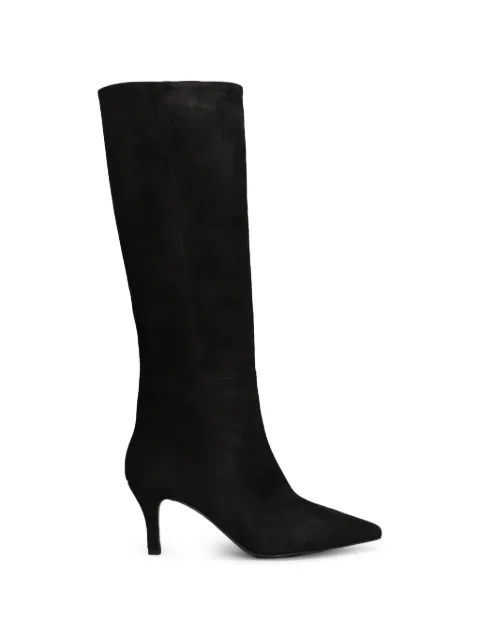 biancadi pointed-toe suede boots