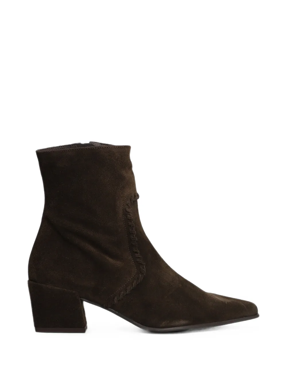 Pedro Miralles Rafaela braided-trim ankle boots