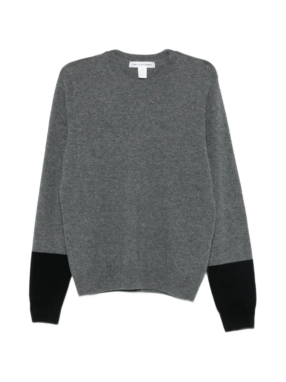 Comme des Garçons Homme colour-block wool sweater