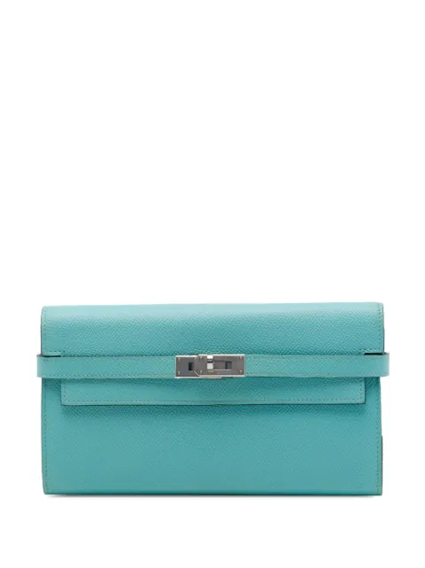 Hermès Pre-Owned 2015 Epsom Kelly Longue Wallet long wallets