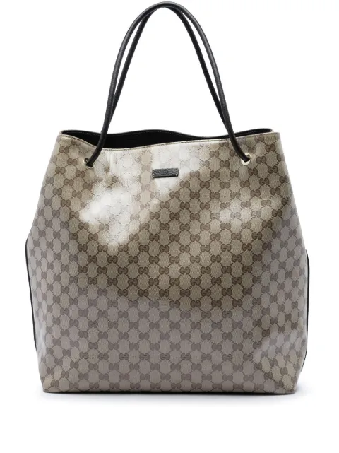 Gucci Pre-Owned 2016-2026 Large GG Crystal Gifford tote bag