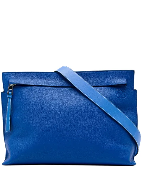 Loewe Pre-Owned bolsa crossbody Anagram T de piel 2018