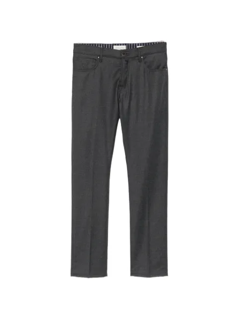 Jacob Cohën logo-patch straight-leg trousers