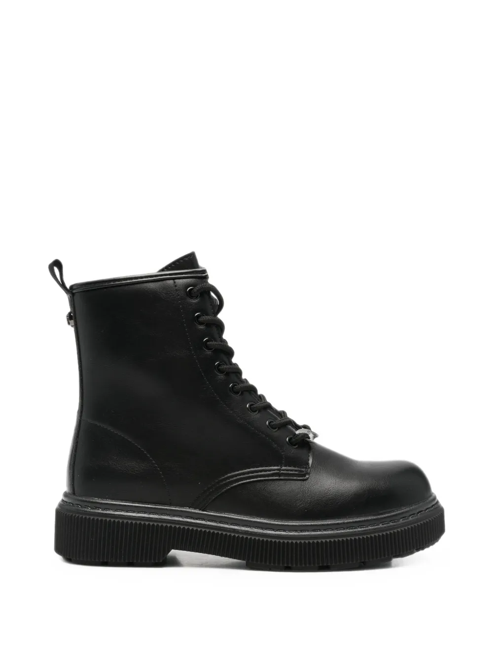 CAFèNOIR lace-up ankle boots Zwart