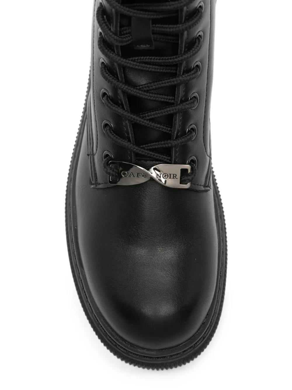 CAFèNOIR lace-up ankle boots Zwart