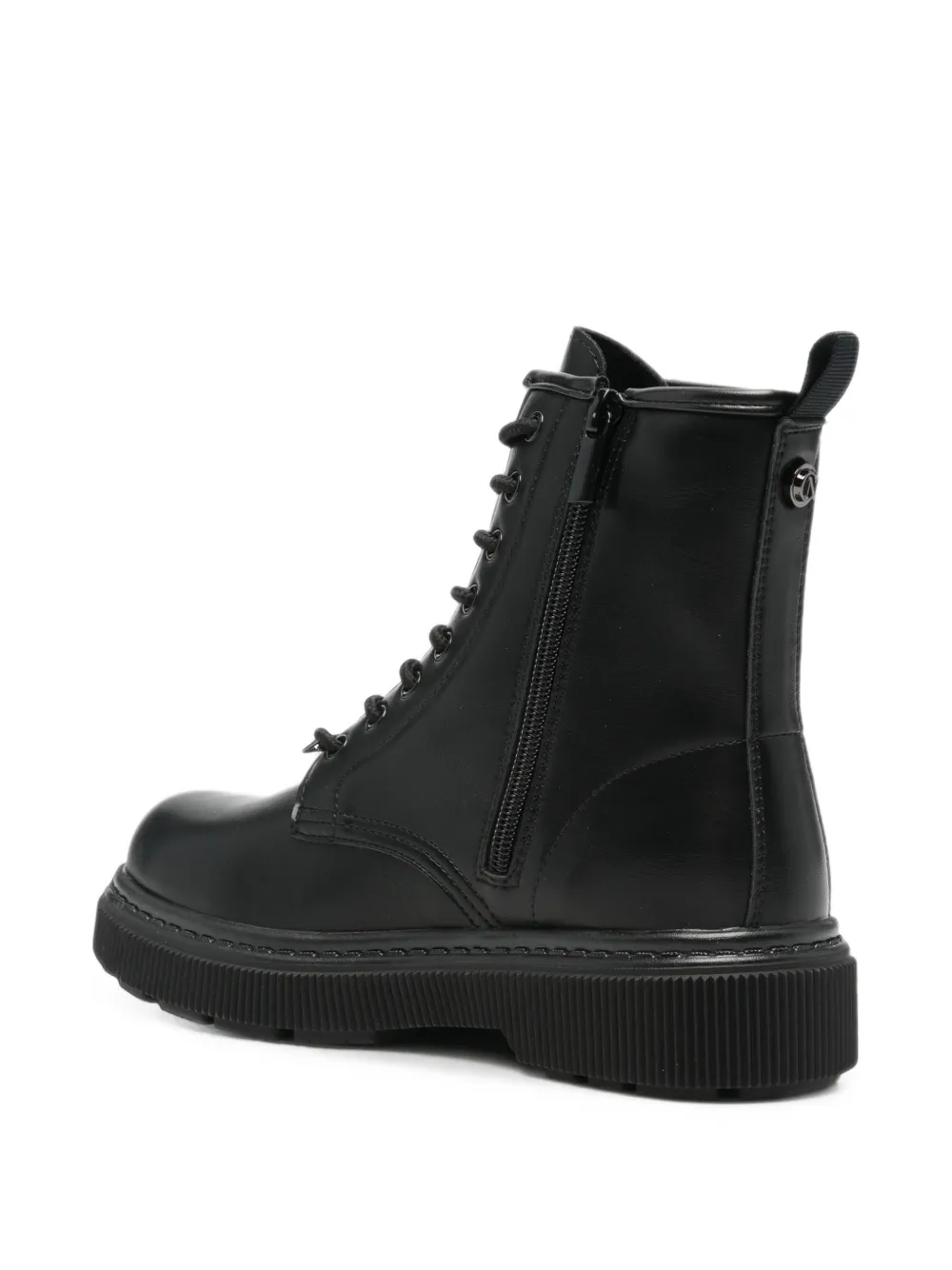 CAFèNOIR lace-up ankle boots Zwart