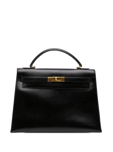 Hermès Pre-Owned 1986 Box Calf Kelly Sellier 32 satchel