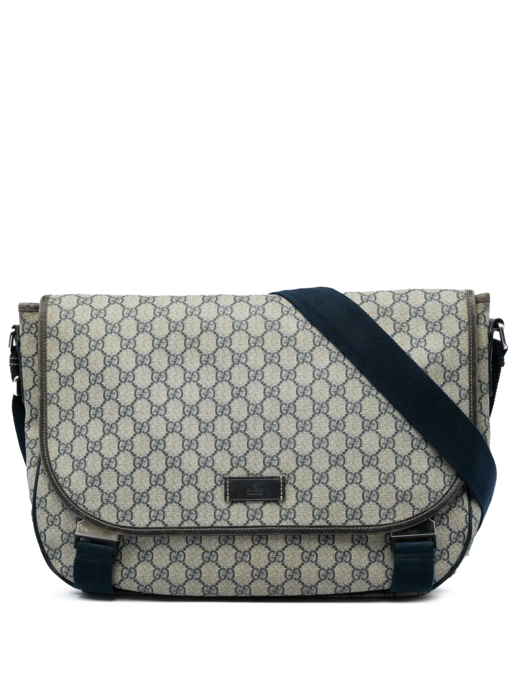 Gucci Pre-Owned sacoche à bandoulière GG Supreme (2016-2026) - Tons neutres