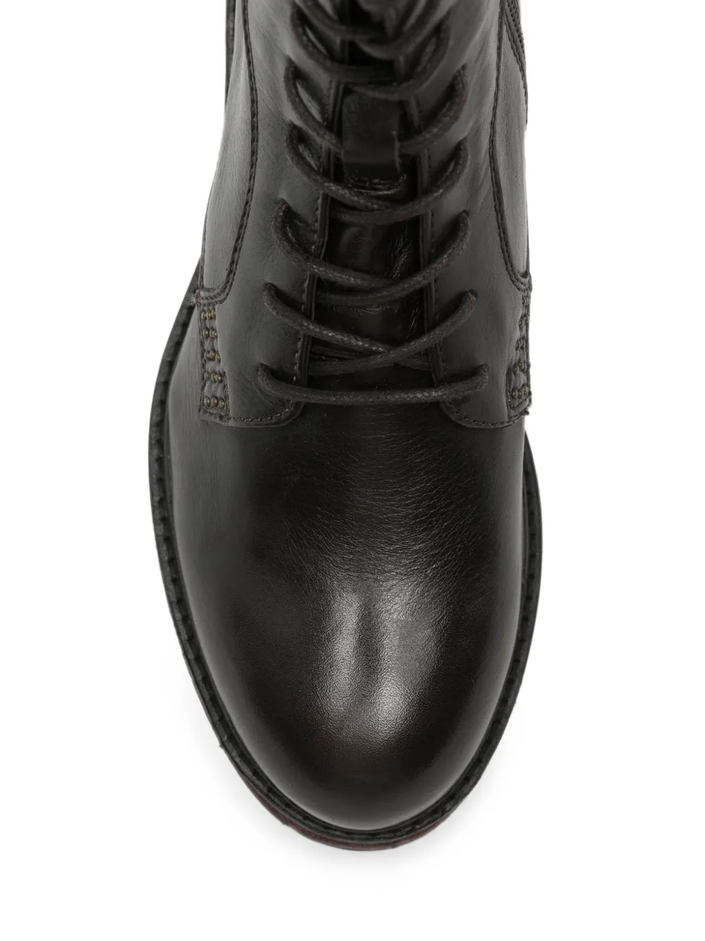 CAFèNOIR lace-up platform boots Bruin