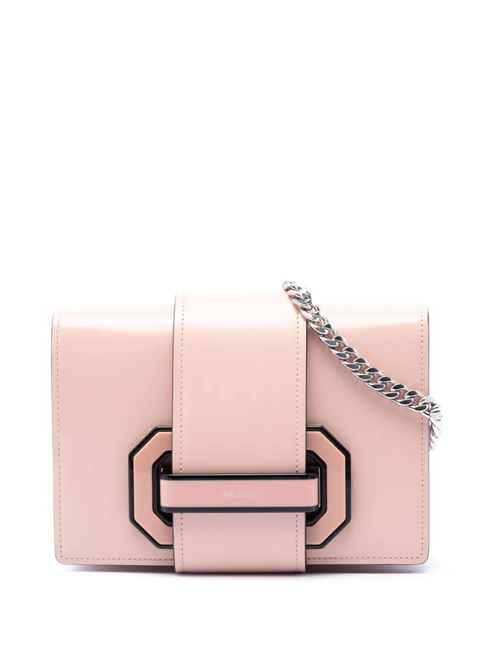 Prada Pre-Owned 2013-2026 City Calf Plex Ribbon crossbody bag - Pink