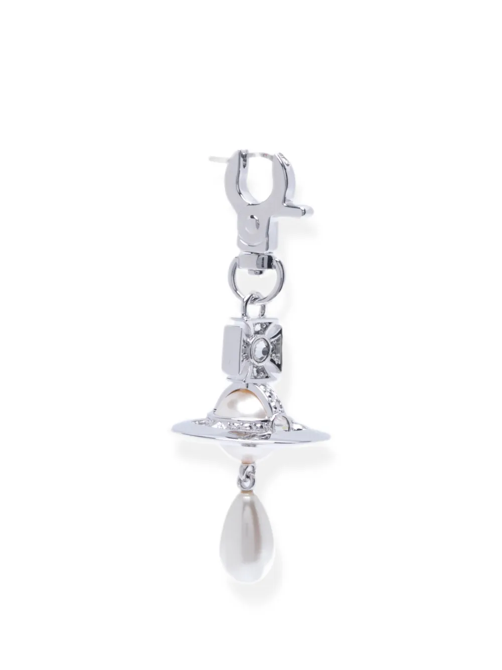 Vivienne Westwood Aïda Orb drop earrings - Silber