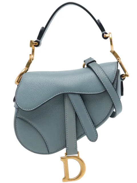 Christian Dior Pre-Owned 2022 Micro Goatskin Saddle Bag satchel