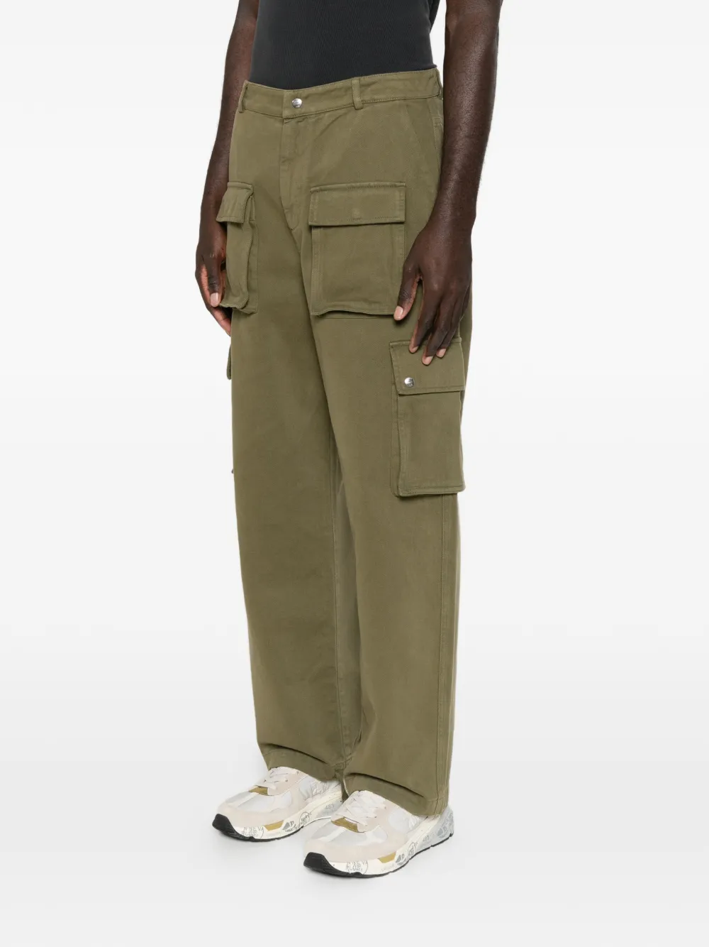 RHUDE Cargo shorts Groen