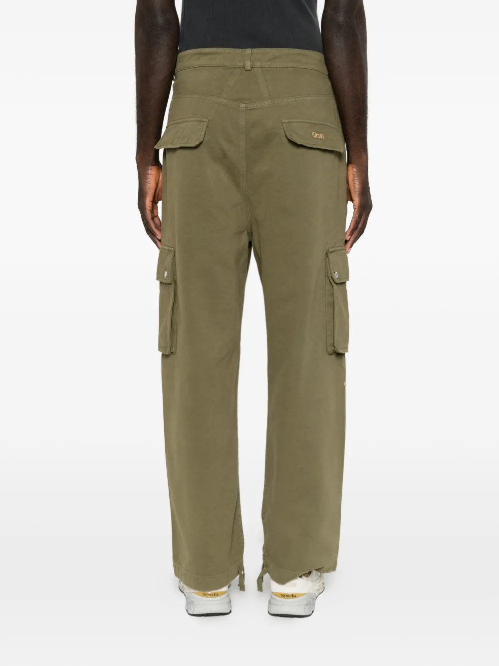 RHUDE Cargo shorts Groen