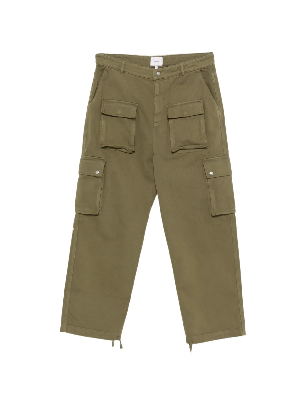 RHUDE multi-pocket cargo pants - Verde