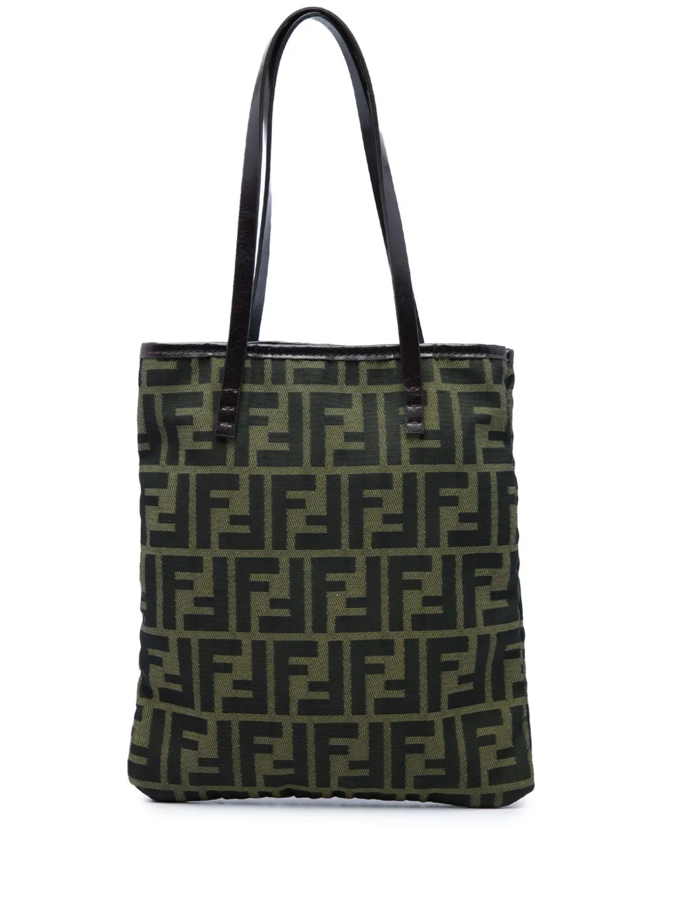 Fendi Pre-Owned 2000-2010 Zucca Tote Bag aus Canvas - Braun