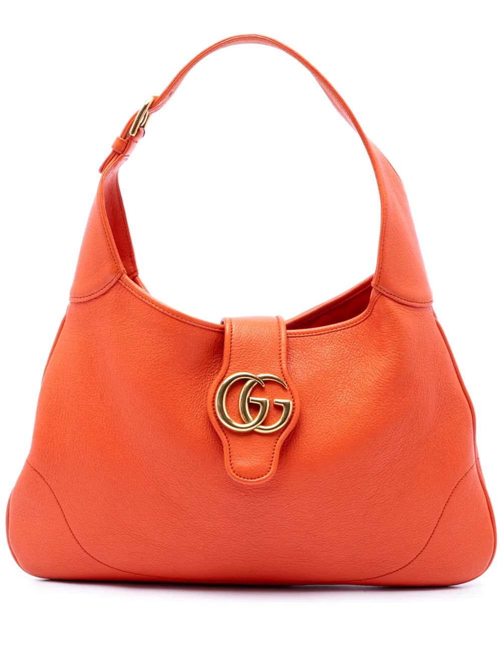 Gucci Pre-Owned 2016-2026 mittelgroße Aphrodite Umhängetasche aus Kalbsleder - Orange