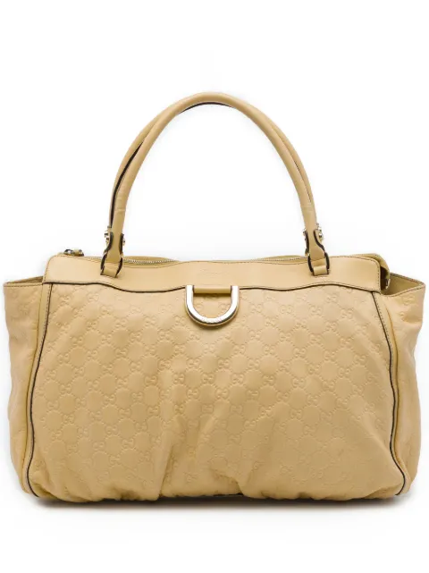 Gucci Pre-Owned 2016-2026 Guccissima Abbey D Ring tote bag