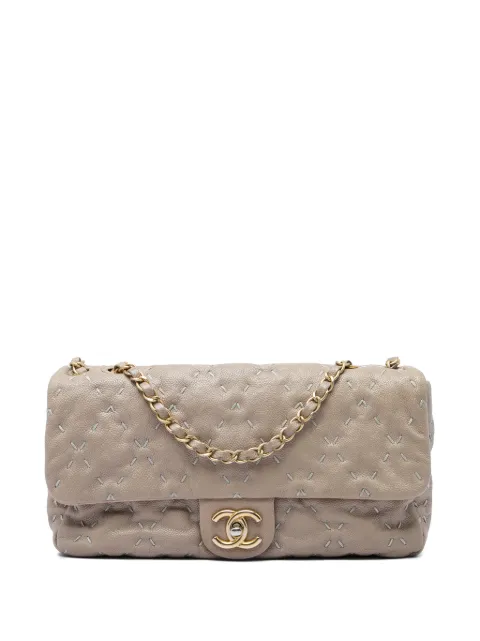 CHANEL Pre-Owned 2011 CC Caviar Wild Stitch Flap shoulder bag
