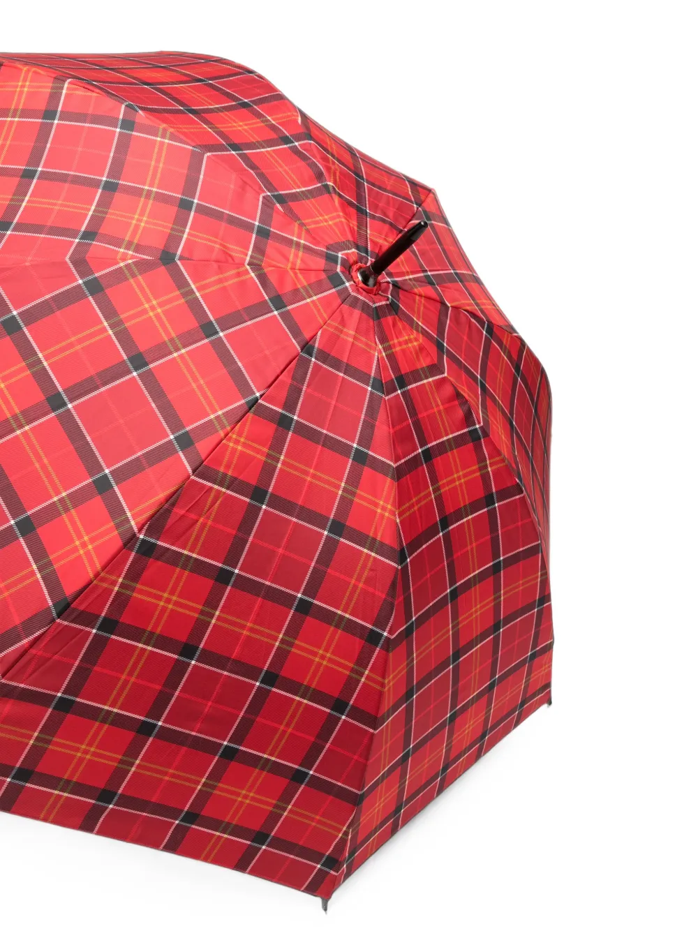 Barbour Paraplu met tartan-print Rood