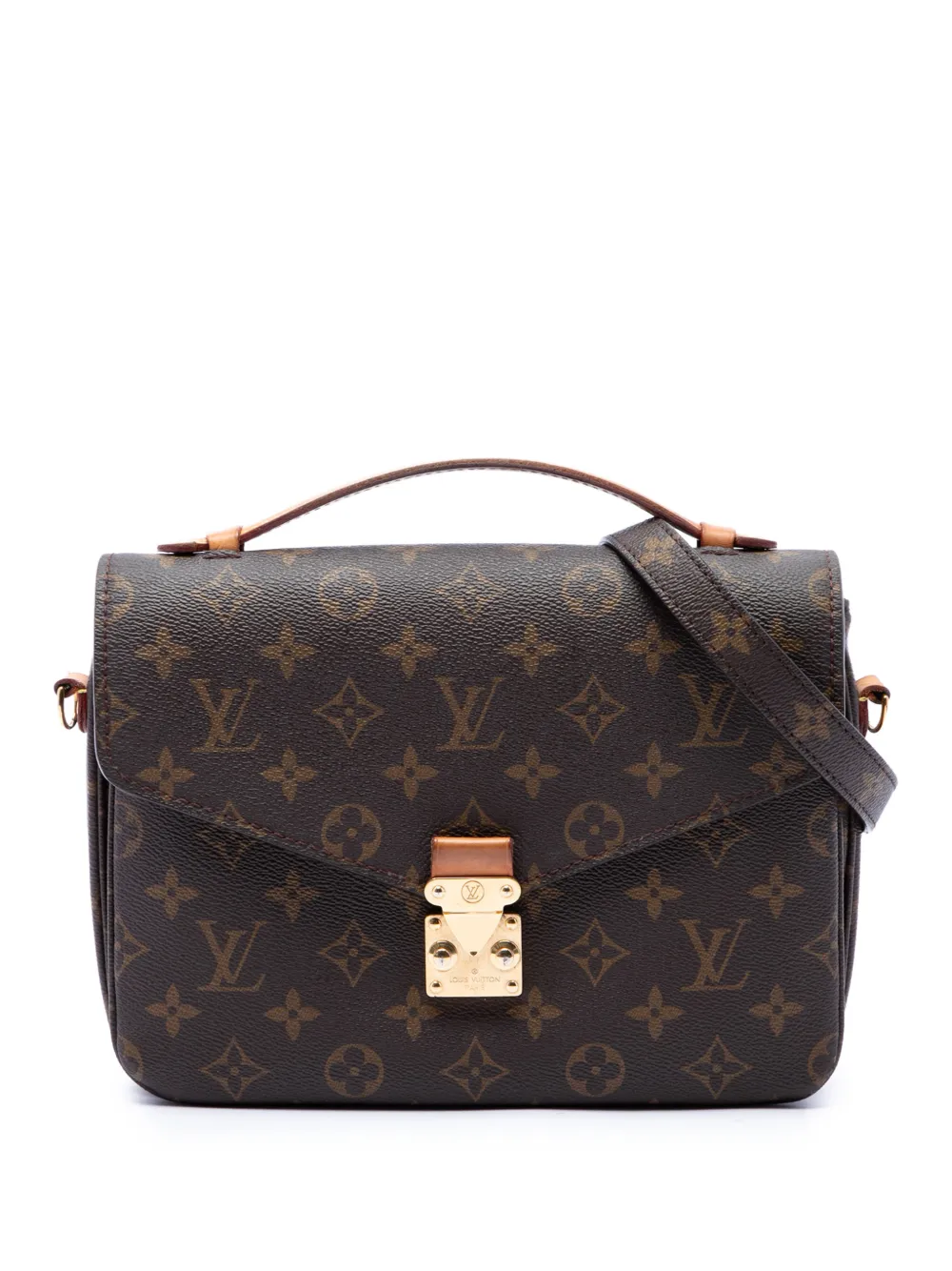 Louis Vuitton Pre-Owned 2020 Monogram Pochette Metis Satchel-Tasche - Braun