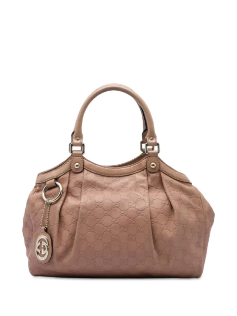 Gucci Pre-Owned mellemstor Guccissima Sukey tote-taske fra 2016-2026