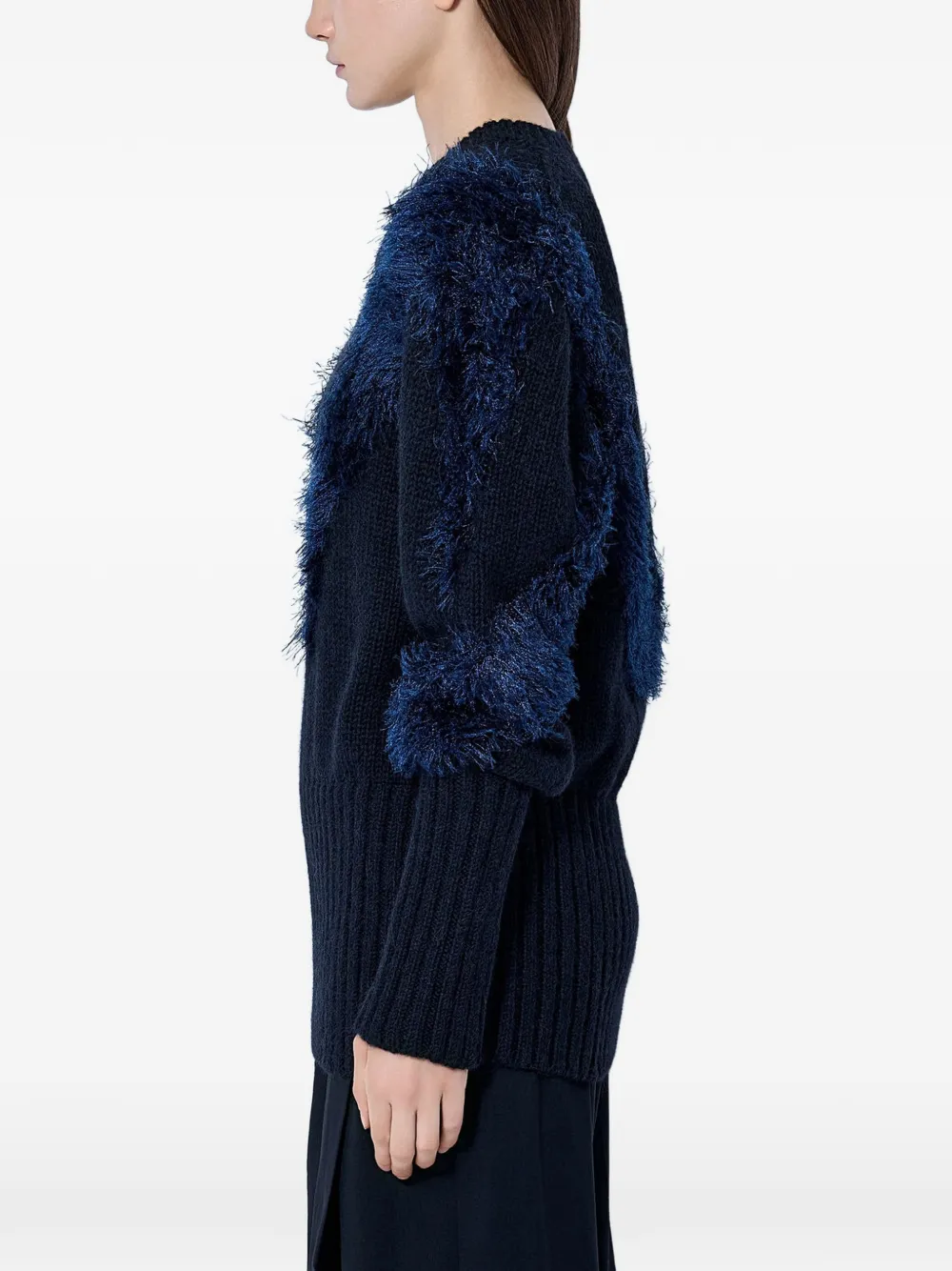 Kiko Kostadinov Trui met V-hals Blauw