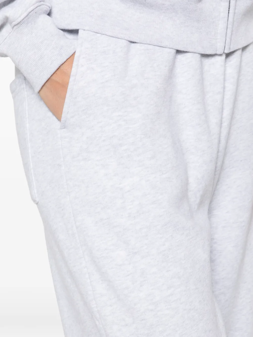 Sporty & Rich Trainingsbroek met elastische taille Grijs