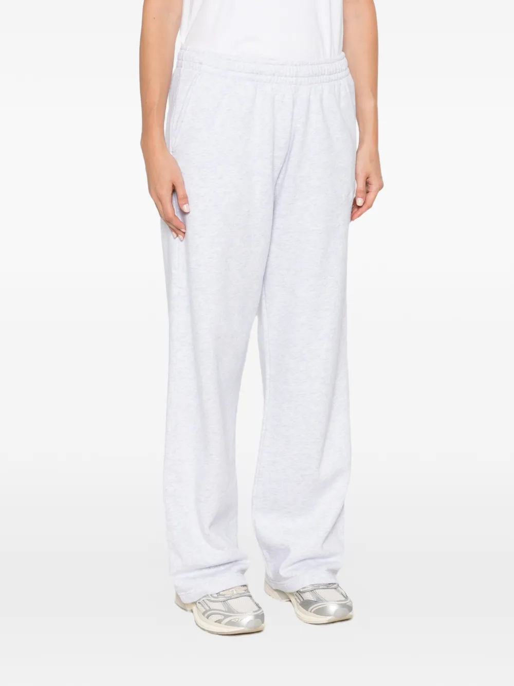 Sporty & Rich Trainingsbroek met elastische taille Grijs