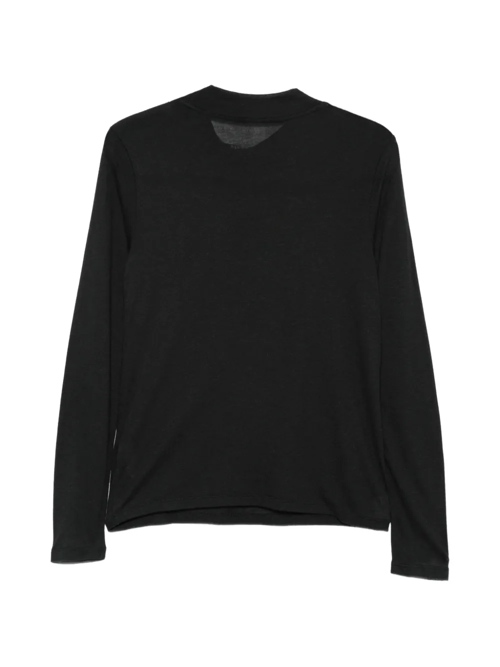 Majestic Filatures Top met gedraaid detail Zwart
