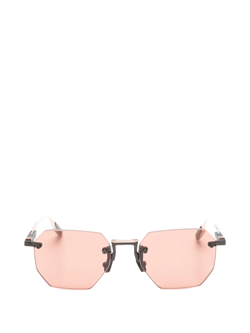 Movitra Sine 01 geometric-frame sunglasses - Schwarz