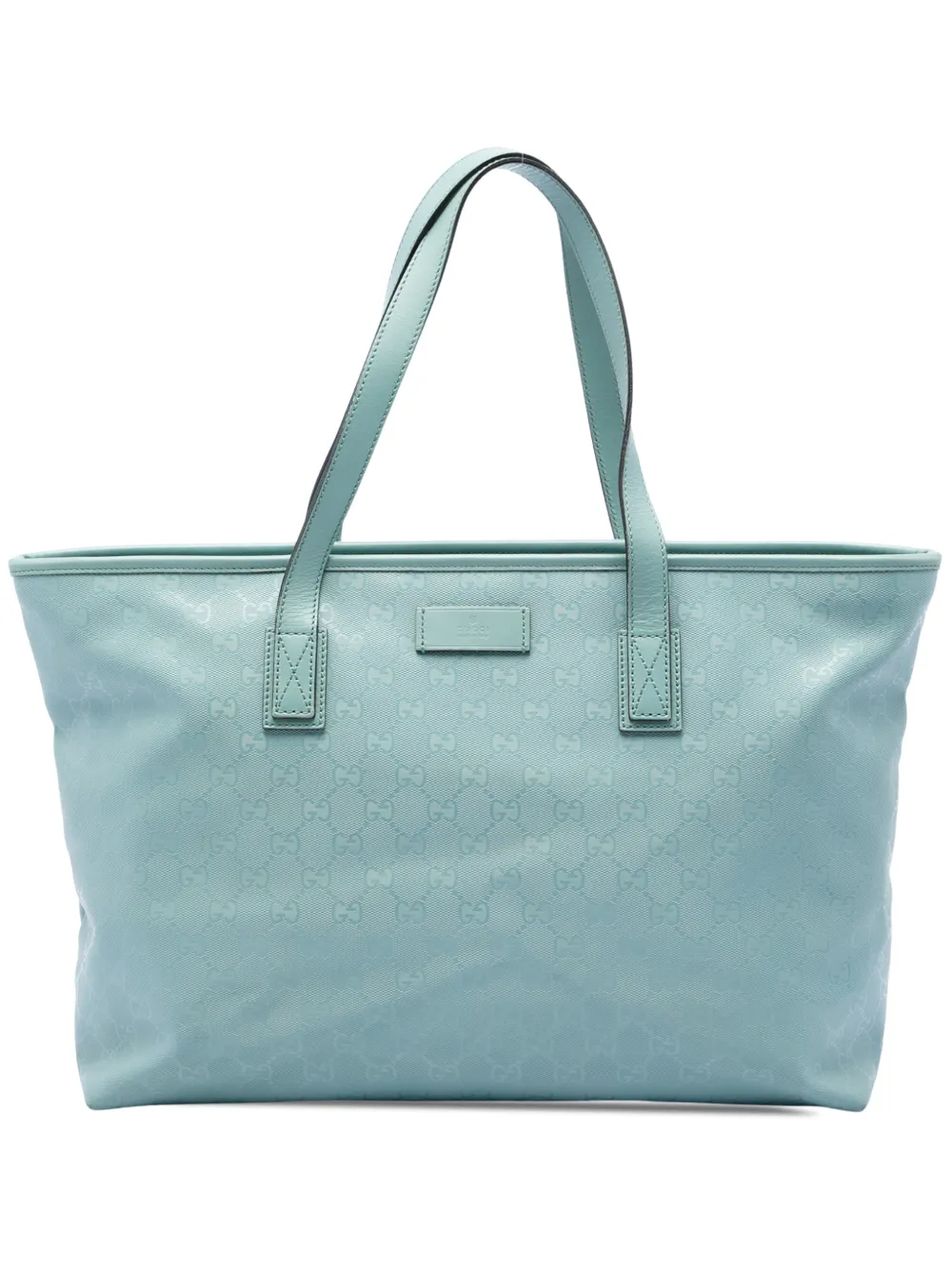 Gucci Pre-Owned sac cabas format moyen GG Imprimé (2016-2026) - Bleu